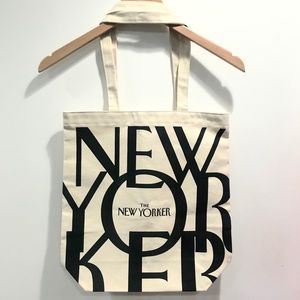 Brand New New Yorker Print Tote Shoulder Bag
